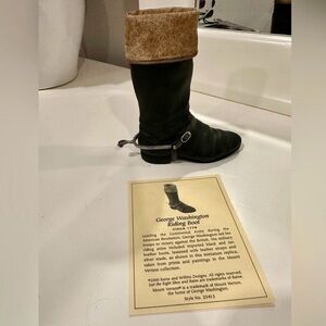 Just The Right Shoe George Washington Riding Boot